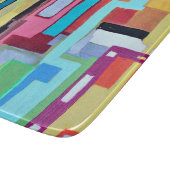 ムーンオーバーマイアミ6 x 7 Decoガラス切断ボード カッティングボード (角)