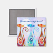 ムーンカカッコいいッツカスタムテクスチャカラー マグネット (正面/裏面)