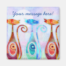 ムーンカカッコいいッツカスタムテクスチャカラー マグネット