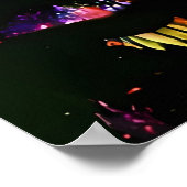 ムーンガード – Ken Gage Surreal Art ポスター (角)