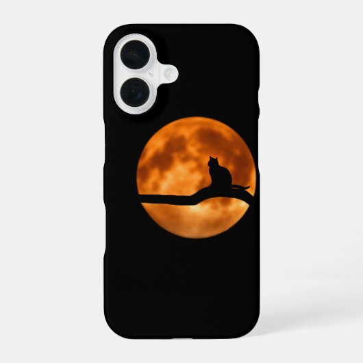 ムーンキャットフォネカーゼ iPhone 16ケース (裏面)