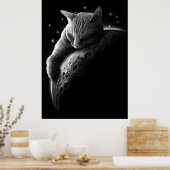 ムーンキャット ポスター (キッチン)