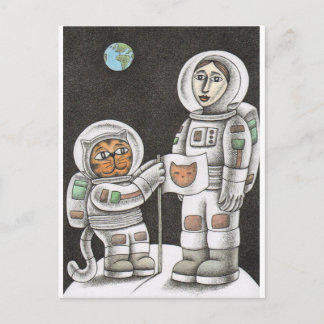 「ムーンキャット」 ポストカード