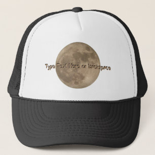 ムーンキャップパーソナライズされたフルムーンハットTrucker Caps キャップ