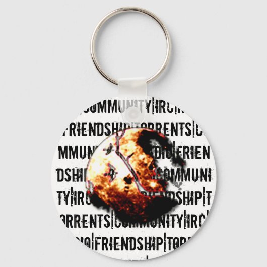 ムーンキーチェーン キーホルダー (正面)