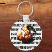 ムーンキーチェーン キーホルダー (正面)