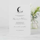 ムーンクラウド結婚式招待状 招待状 (スタンド正面)
