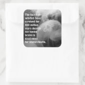 ムーンクラゲのシール スクエアシール (バッグ)