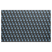 ムーンクラゲの水彩画 ファブリック (ヤード)