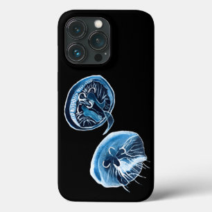 ムーンクラゲの水彩画 iPhone 13 PROケース