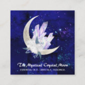 *~*ムーンクリスタルフローラブークエスト スクエア名刺 (正面)