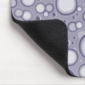 ムーンクレーターズパープルマウスパッド マウスパッド (コーナー)