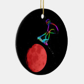 ムーングラバー – スタントスクーターライダー セラミックオーナメント (右)