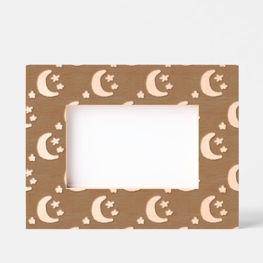 ムーングロー写真フレーム レーザー彫刻フレーム (正面)