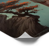 ムーンケーキフェスティバル月面満月ポスター ポスター (角)