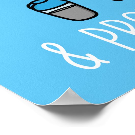 ムーンケーキ，重量とタンパク質のシェイク，ジおもしろいム ポスター (角)