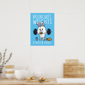 ムーンケーキ,重量とタンパク質のシェイク,ジおもしろいム ポスター (キッチン)