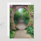 ムーンゲート招待状 招待状 (正面/裏面)