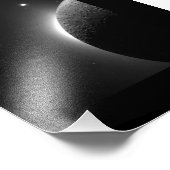 ムーンコロナ太陽のー&ビーナス宇宙 フォトプリント (角)
