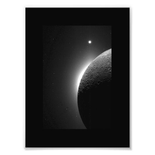 ムーンコロナ太陽のー&ビーナス宇宙 フォトプリント (正面)