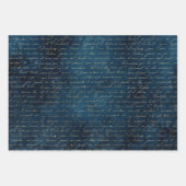 ムーンサン&スターラッピング紙シート ラッピングペーパーシート (正面)