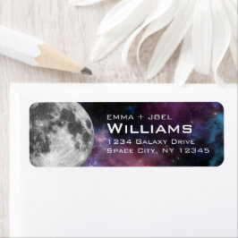 ムーンシス太陽のテム宇宙差出人住所月 ラベル