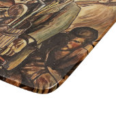 ムーンシナーがホワイト稲妻ウイスキー酒を作る カッティングボード (角)