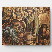 ムーンシナーがホワイト稲妻ウイスキー酒を作る フォトプラーク (正面)