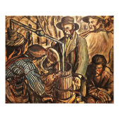 ムーンシナーがホワイト稲妻ウイスキー酒を作る フォトプリント (正面)