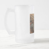 ムーンシナーがホワイト稲妻ウイスキー酒を作る フロストグラスビールジョッキ (左)