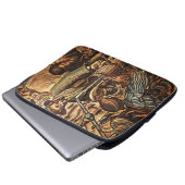 ムーンシナーがホワイト稲妻ウイスキー酒を作る ラップトップスリーブ (正面下部)