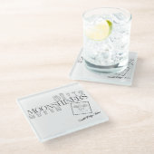 ムーンシナーズガラスコースター ガラスコースター (アングル)