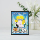 ムーンシャイニーヴィンテージウールワースベビードール シーズンポストカード (スタンド正面)