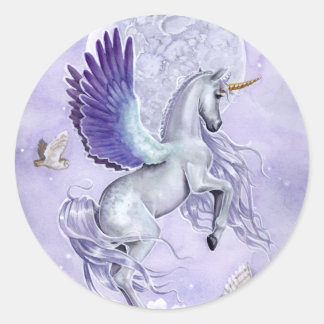 ムーンシャインステッカー ラウンドシール