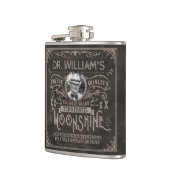 ムーンシャインヴィンテージヒルビリーメディシンカスタムグブラウン フラスク (左)