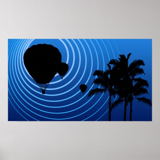 ムーンシャイン熱気球 ポスター (正面)