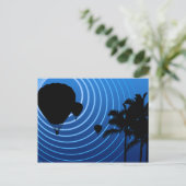 ムーンシャイン熱気球 ポストカード (スタンド正面)