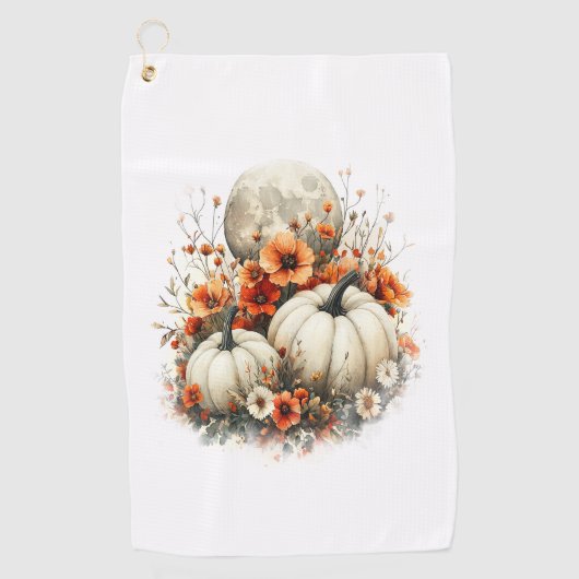 ムーンシャツカントリーカボチャ ゴルフタオル (正面)