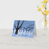 ムーンシャドウ カード (黄色い花)