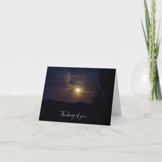 ムーンシルエ考えるットオブユーカード カード (正面)