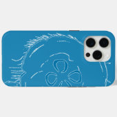ムーンジェリーフィッシュ スマホケース Case-Mate iPhoneケース (裏面 (横))