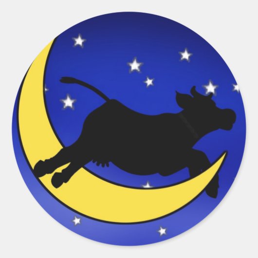 ムーンジャンパーのシール ラウンドシール (正面)