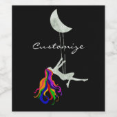 ムーンスウィングレッドヘッドサンダー_コーブ ワインラベル (シングルラベル)