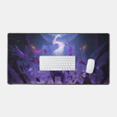 ムーンスコーンゲームデスクマット | ルナークイーンマウスパッド デスクマット (キーボード&マウス)