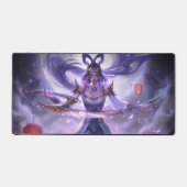 ムーンスコーンゲームデスクマット | ルナークイーンマウスパッド デスクマット (正面)