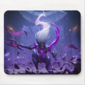 ムーンスコーンゲームマウスパッド | ナイトウォリアーテーマ マウスパッド (正面)