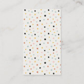 ムーンスターエレファントバニーおむつラッフルベビーシャワー エンクロージャーカード (裏面)