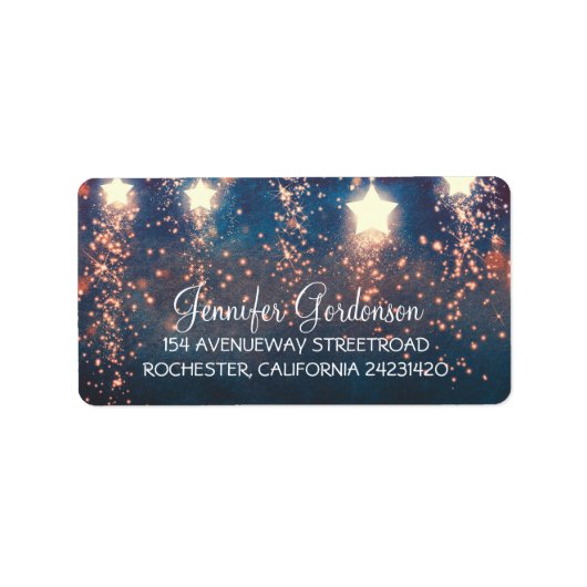 ムーンスターズグリッター結婚ズ ラベル (正面)