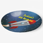 ムーンスターズバースデーパーティー ペーパープレート (アングル)