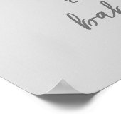 ムーンスターズベアーベビーシャワーへようこそ ポスター (角)